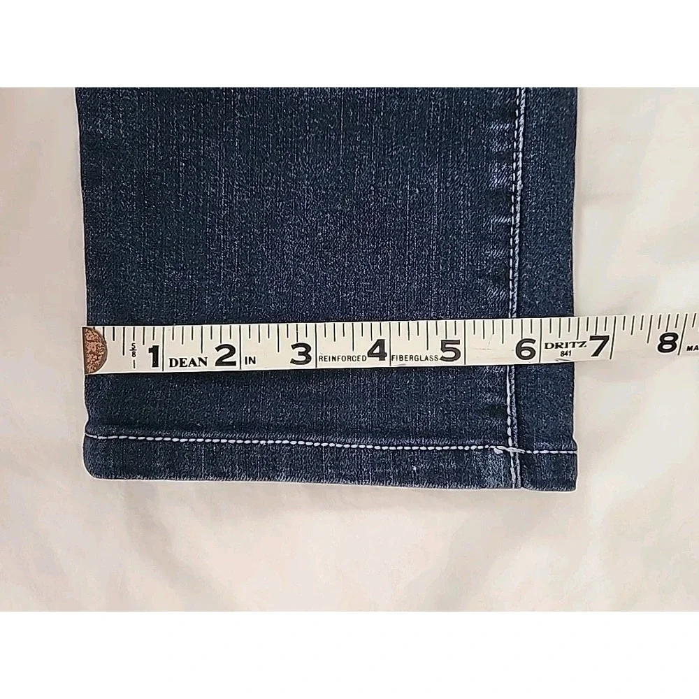AG Adriano Goldschmied Women's 32/30 Blue Jeans The Nomad SLIM Straight Leg EUC